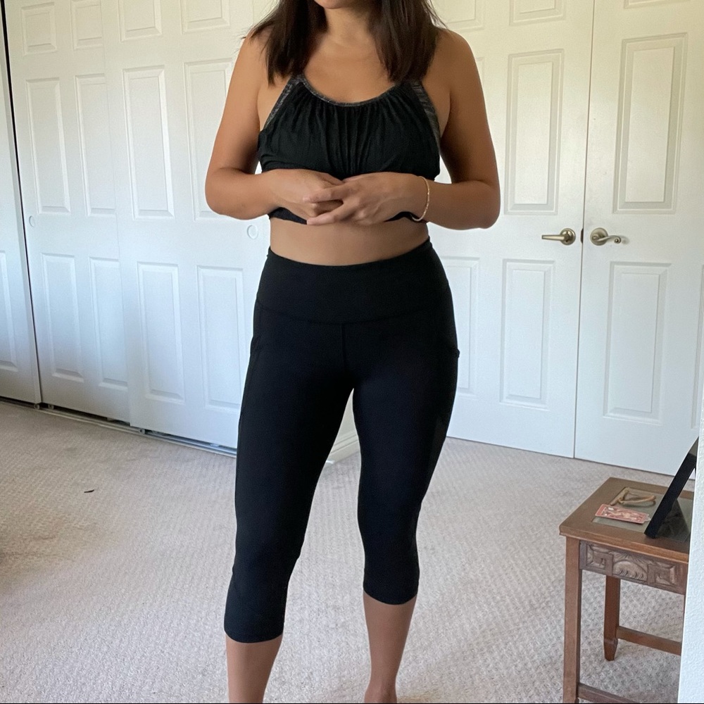 Lululemon Tech Capri with Mesh Detail